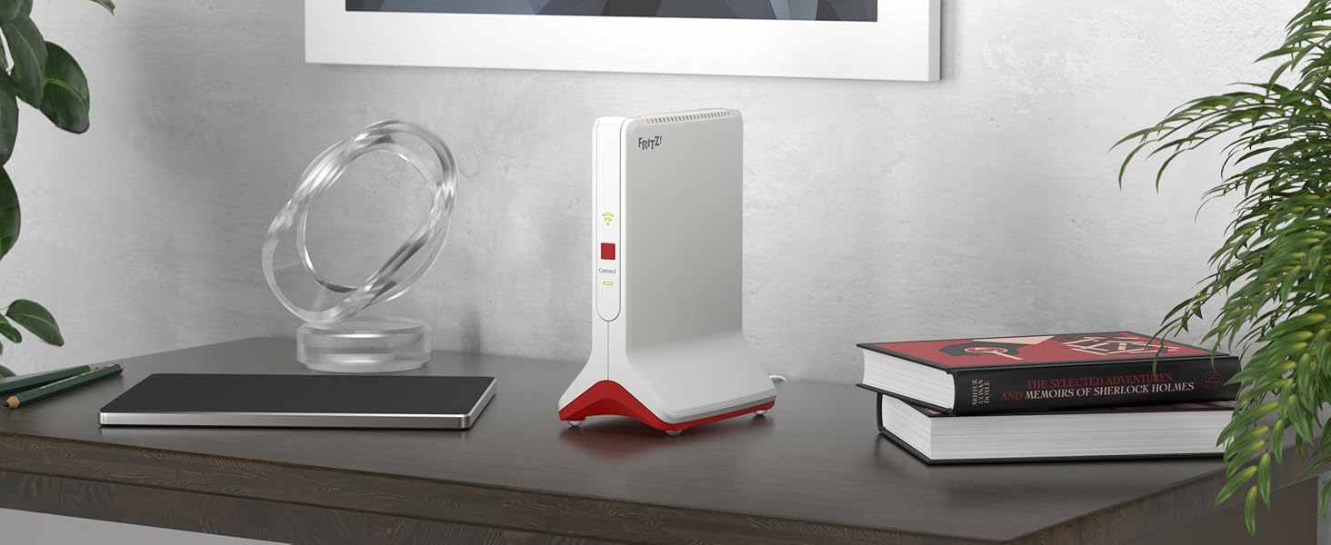 Роутер FRITZ!Box 6820 LTE International: LTE (4G/3G), Wi-Fi N 450 Мбіт/с, Gigabit LAN, для Австрії/Швейцарії