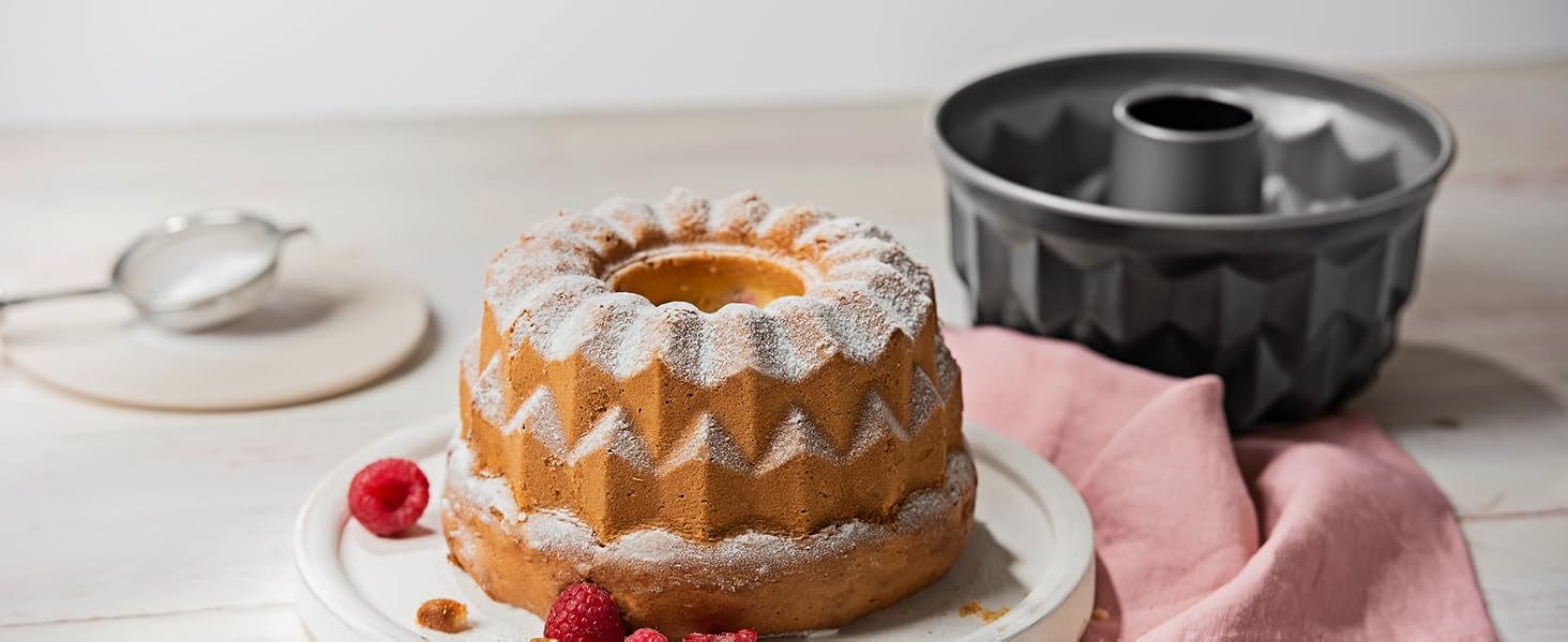 Форма для випічки Kaiser Inspiration Mini Springform 18 см, антипригарне покриття, для міні-кексів, сумісна з аерофритюрницею