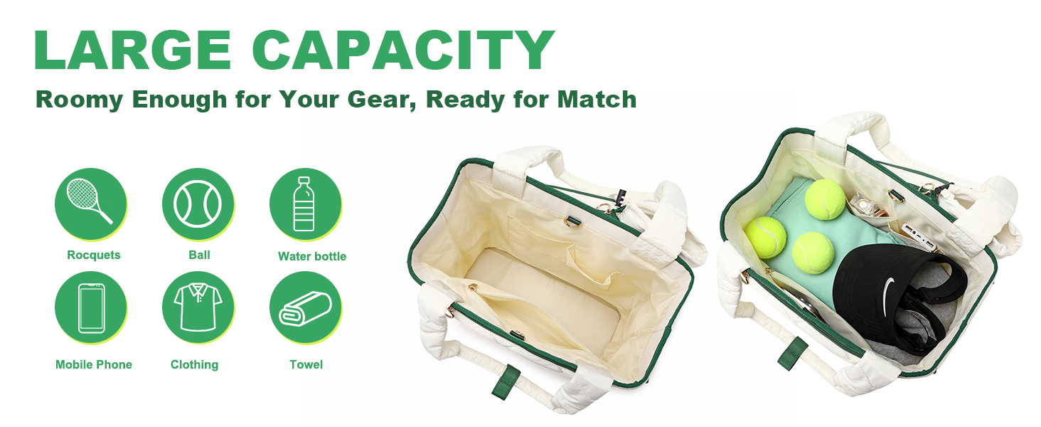 Спортивна сумка-рюкзак для тенісу та піклболу TILDOSAC 2-в-1 - водонепроникна, велика, для чоловіків та жінок