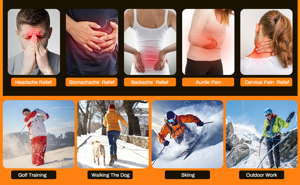 Обогревна жилетка для жінок з Powerbank 7.4V 12000mAh, 8 зон нагріву, 3 температурні режими, для катання на лижах/мотоциклі, чорний