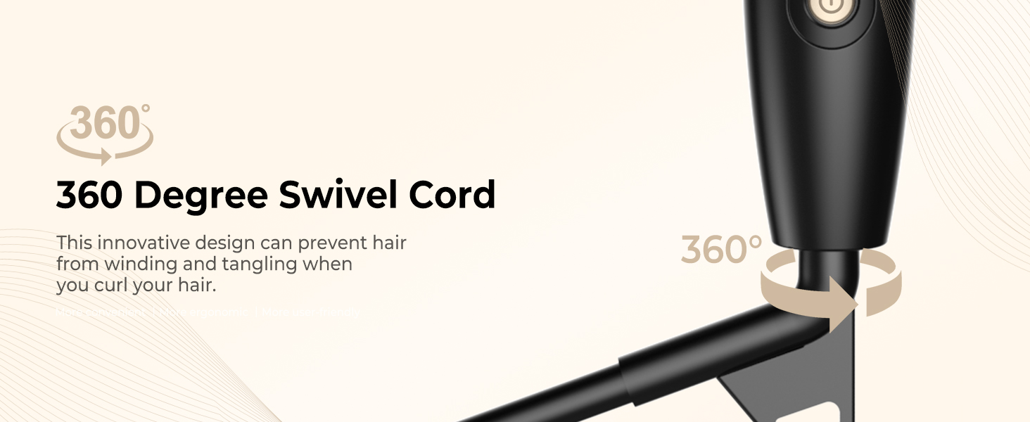 UKLISS Hairstyler 6 в 1: Airbrush, круглі щітки, плойка, фен, випрямляч | 1000W | для локонів, об'єму, випрямлення та сушіння