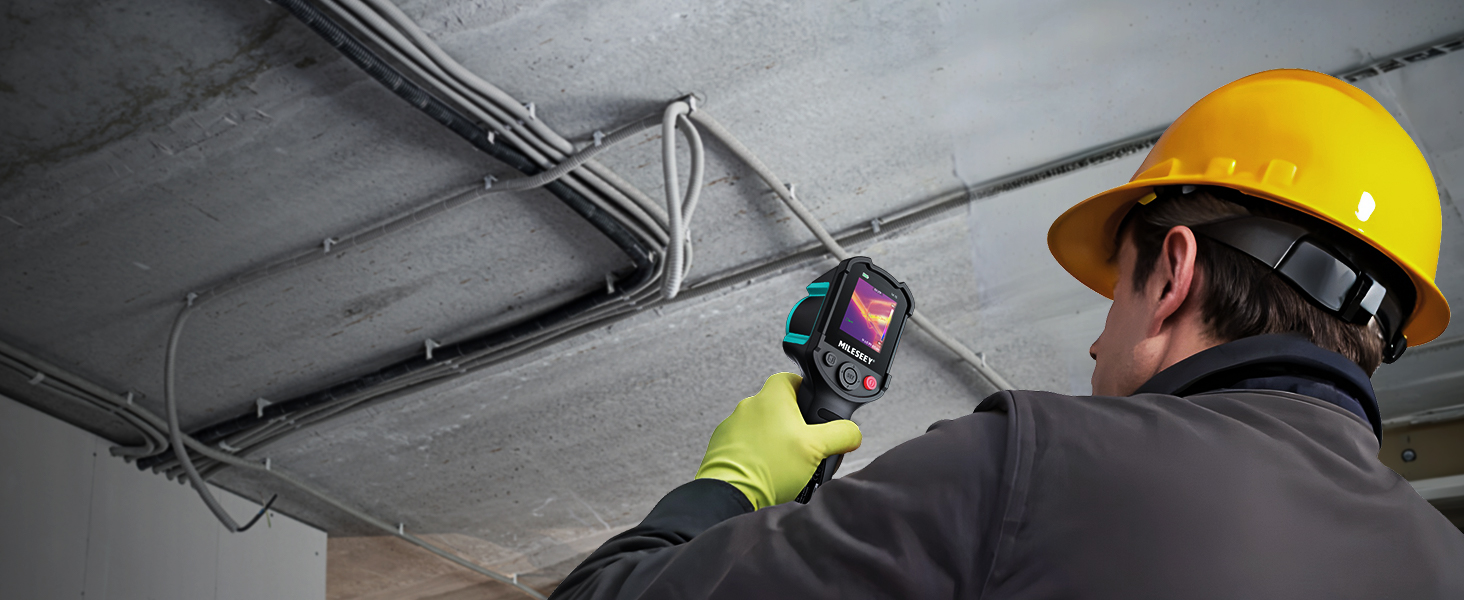 MiLESEEY TR10 Портативна тепловізійна камера - 192x192, -20°C до 550°C, 8 годин роботи, інфрачервона камера