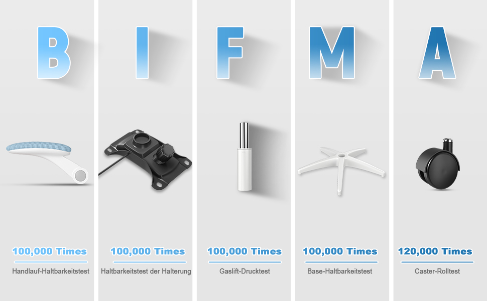 Офісний стілець Naspiro, ергономічний, з сітчастою спинкою, відкидними підлокітниками, регульованою висотою, з м'яким сидінням, для офісу та дому, блакитний, без підголівника