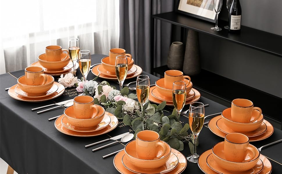 Сервіз Vancasso Serie Navia, 32 елементи, на 8 осіб, сучасний дизайн Navia-7