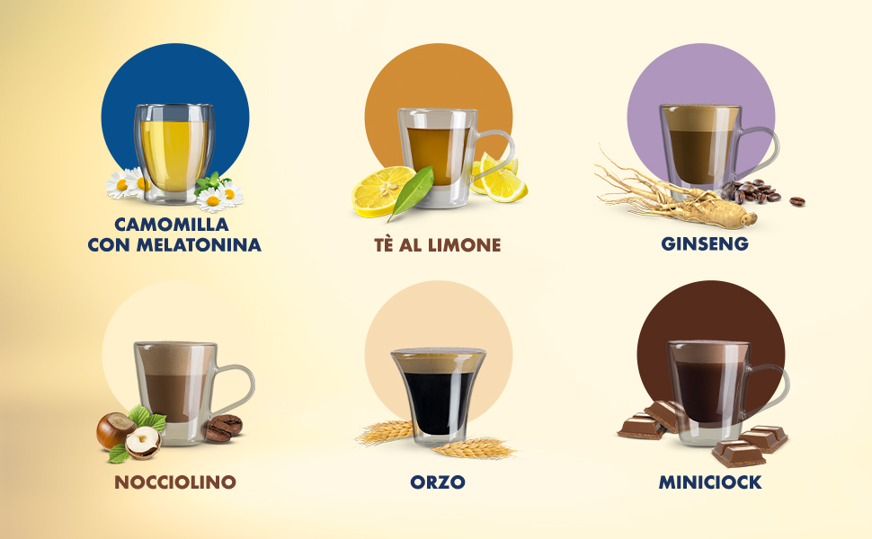 Кава в капсулах Caffè Borbone Don Carlo Ginseng, сумісні з Lavazza A Modo Mio, 100 шт
