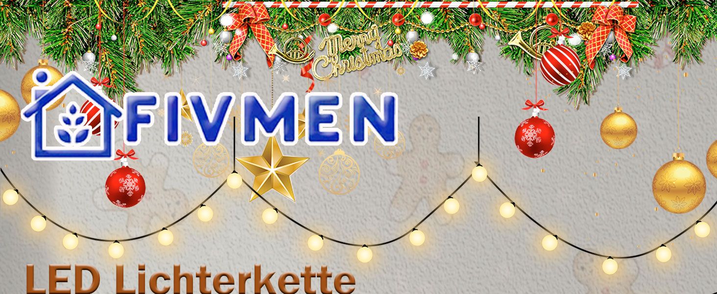 Ланцюжок вогнів 10м 400LED, штора з вогнями, тепле біле світло, 8 режимів, для дому та вулиці, EU-штекер, прикраса на Новий рік