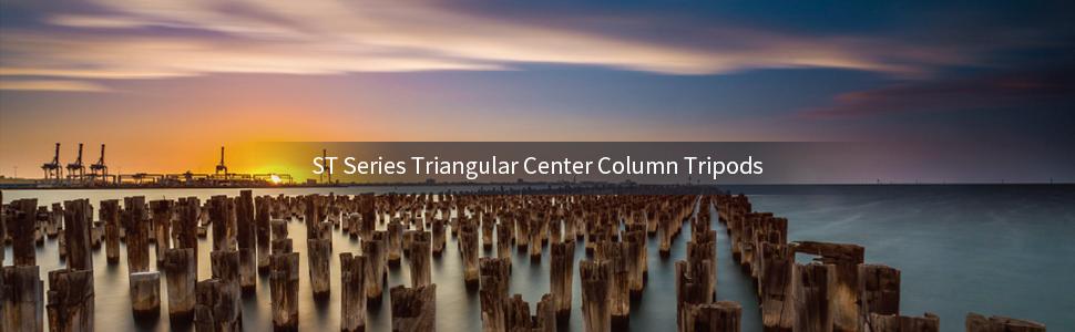 Штатив SIRUI ST-125+ST-10X з відеоголовою для панорамної зйомки, карбонове, для DSLR, 4 секції, 166см, 3кг