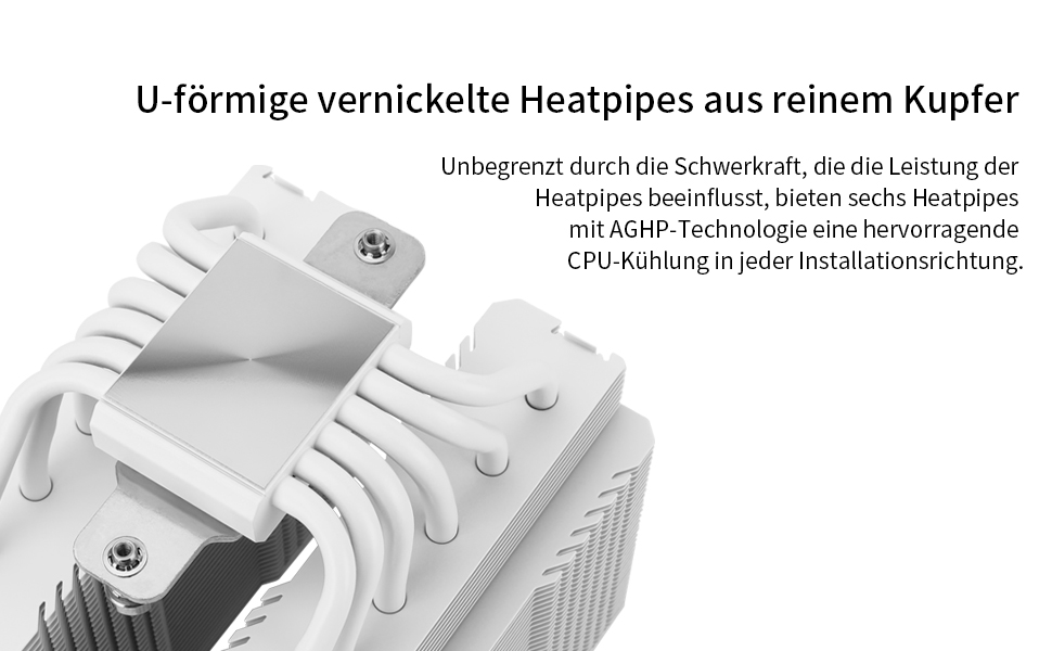 Thermalright Peerless Assassin 120 MINI White - Кулер для CPU з 6 heatpipes, 120mm вентилятором, для AM4/AM5/Intel LGA 1851/1700/1150/1151/1200/2011