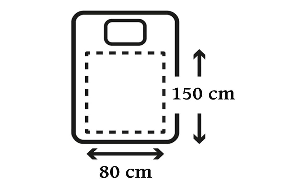 Електрична ковдра Steinborg з автовимкненням | 150 x 80 см | Таймер 6 год | Можна прати при 30°C | 6 температурних режимів | З пультом дистанційного керування | Тепла ковдра | Тепло під матрац | Тепла підстилка
