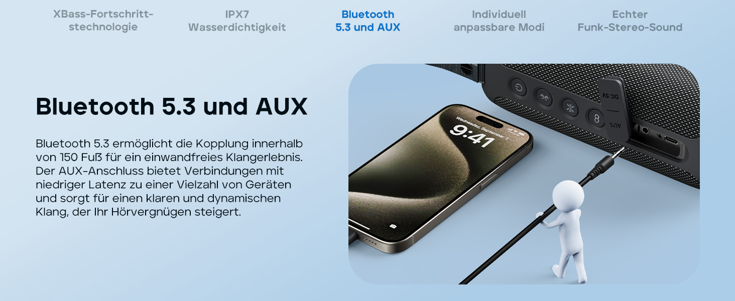 Tribit StormBox 2: Портативна Bluetooth колонка 34 Вт, IPX7, 24 год, XBass