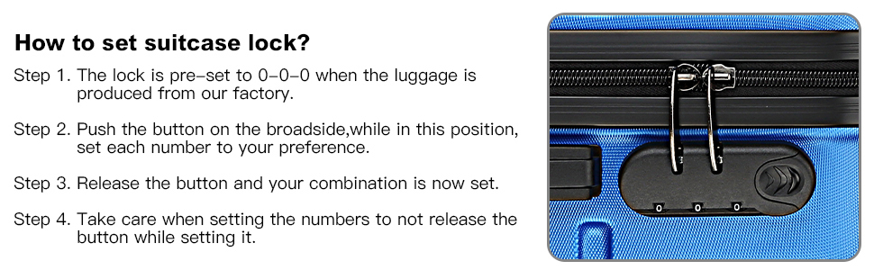Валіза ручної поклажі KONO з роликами, жорсткий корпус, Trolley 55x38x22 см, 33 літри, легкий, ABS (Морська блакить)