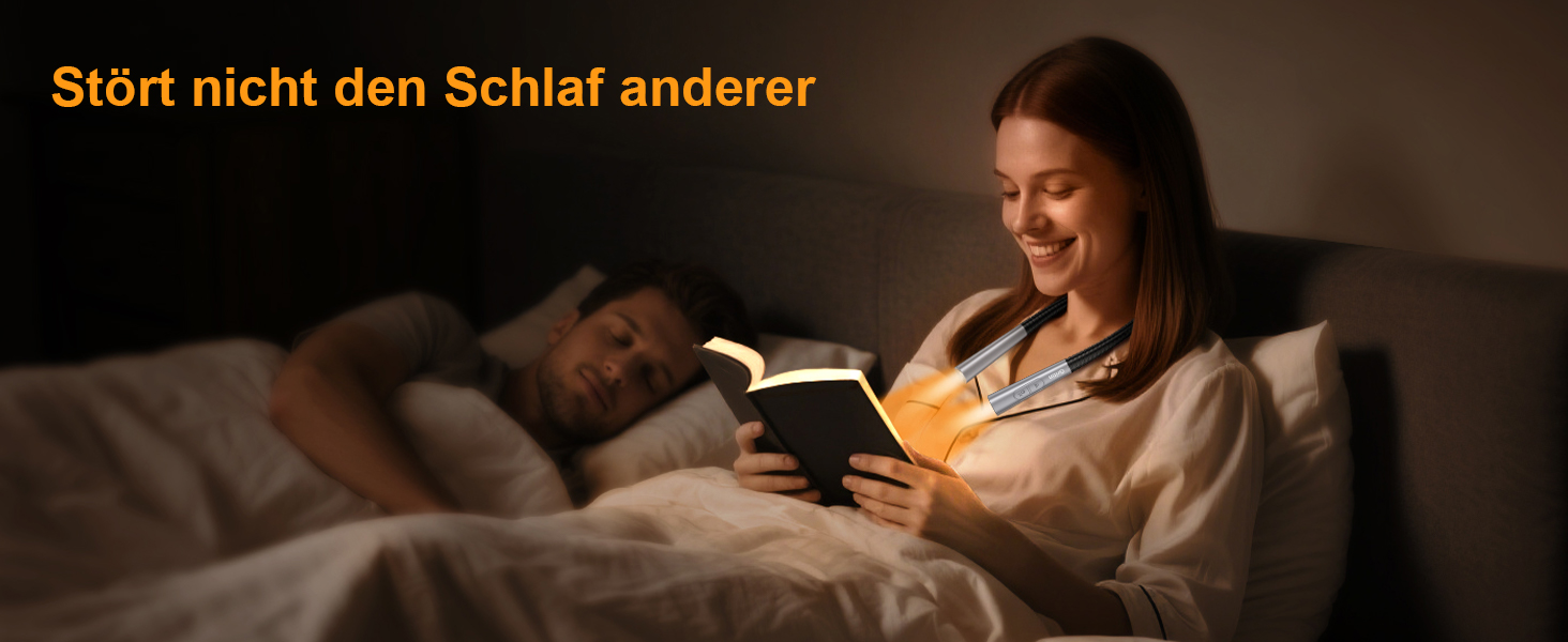 Світлодіодна лампа Gritin для читання на шиї, настільна/нічна, 4 кольори, 5 режимів яскравості, регулювання, захист очей, акумулятор 80 годин, гнучкий кріплення, ергономічне читання для ліжка/в'язання/рукоділля сірого кольору