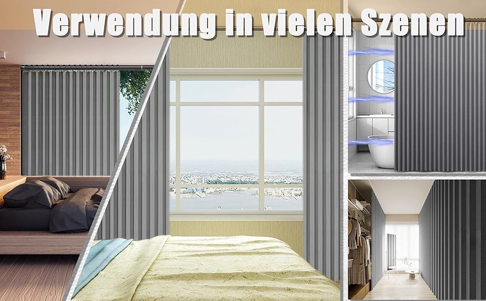 Зручний душовий завіс з льону, вологостійкий, сірий, 120x200 см. Анти-пліснявий, з магнітним кріпленням