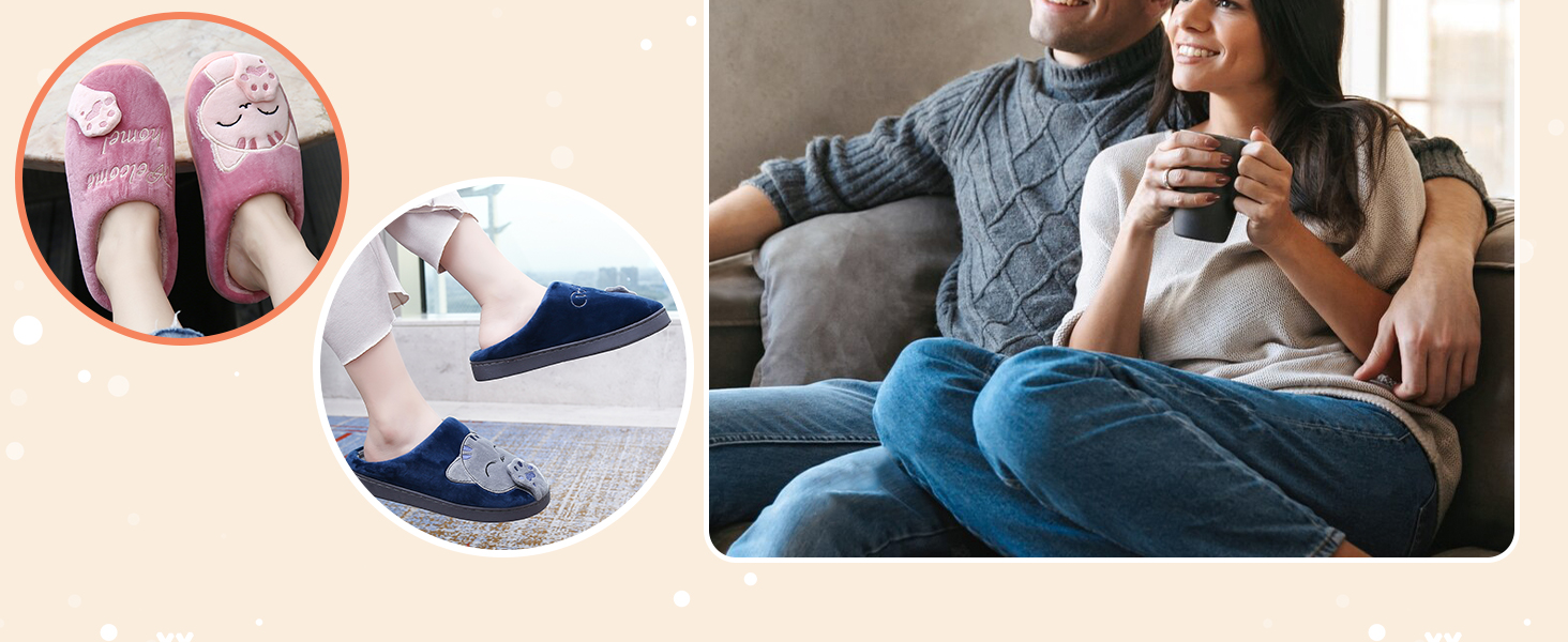 Тапочки зимові Mishansha для жінок та чоловіків, теплі, з плюшу, з піною Memory Foam, розмір 36-47, колір: жовтий (39/40 EU, сірий)