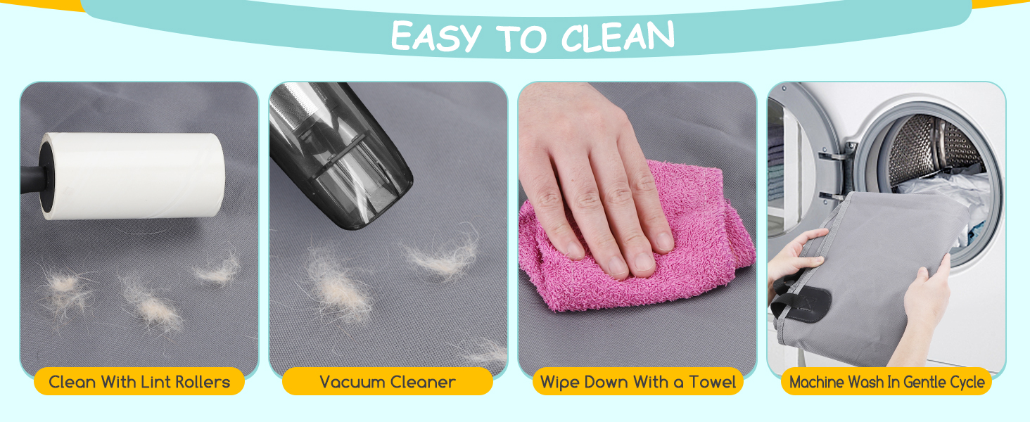 Чохли на сидіння для собак Nobleza: водонепроникні, зносостійкі, Oxford-тканина, універсальні для SUV, 140 x 110 см (сірий)