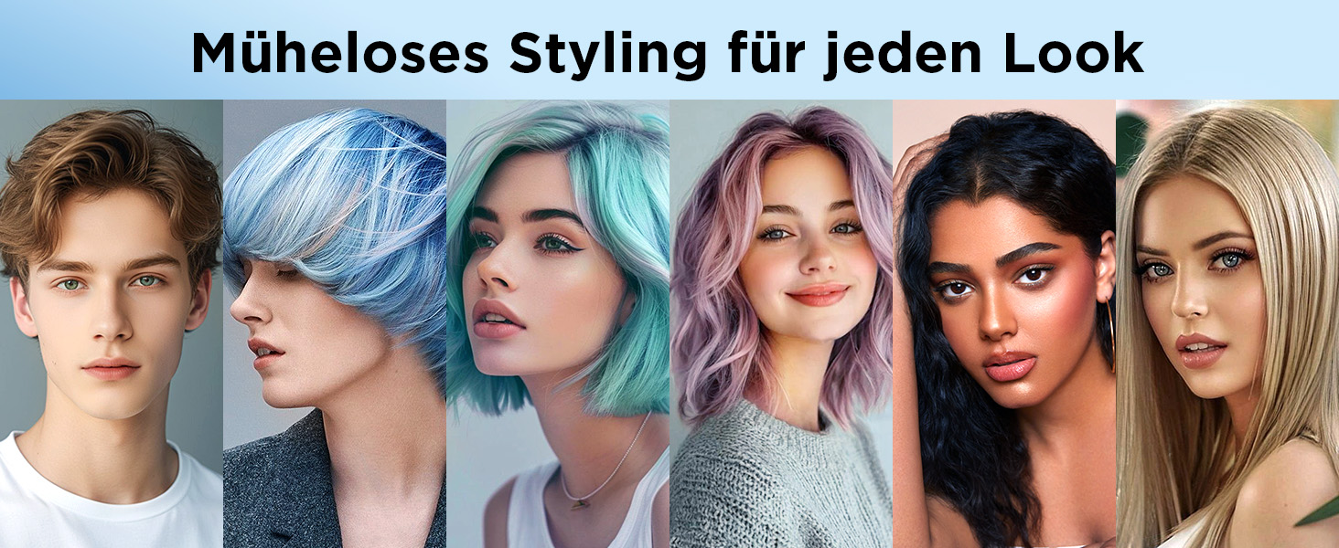 Складаний фен з іонізацією 2000 Вт, професійний, швидко сушильний, 2 швидкості, 3 режими нагріву, холодний струмінь, дифузор, концентратор, гребінці для укладки, для чоловіків та жінок, у подорожі