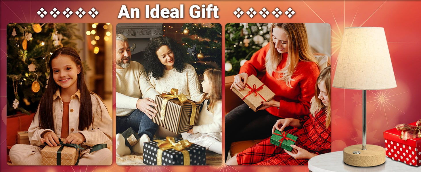 Бездротова LED лампа настільна акумуляторна 3000mAh з торшею, регульоване торканням, портативна лампа для дому та вулиці, з імітацією текстури дерева