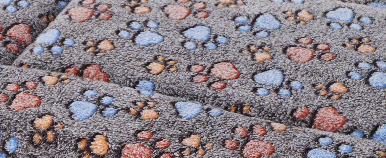 Ортопедичний лежак для собак BVAGSS, миючий килимок, плюшеве ліжко для собак. М'який та теплий лежак для собак маленьких, середніх та великих порід, неслизьке дно. Розмір 60x45 см, колір Кофе Paw. Модель XH083