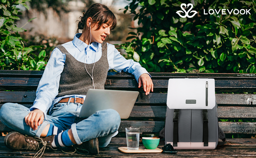 LOVEVOOK Рюкзак для жінок Елегантний 15.6