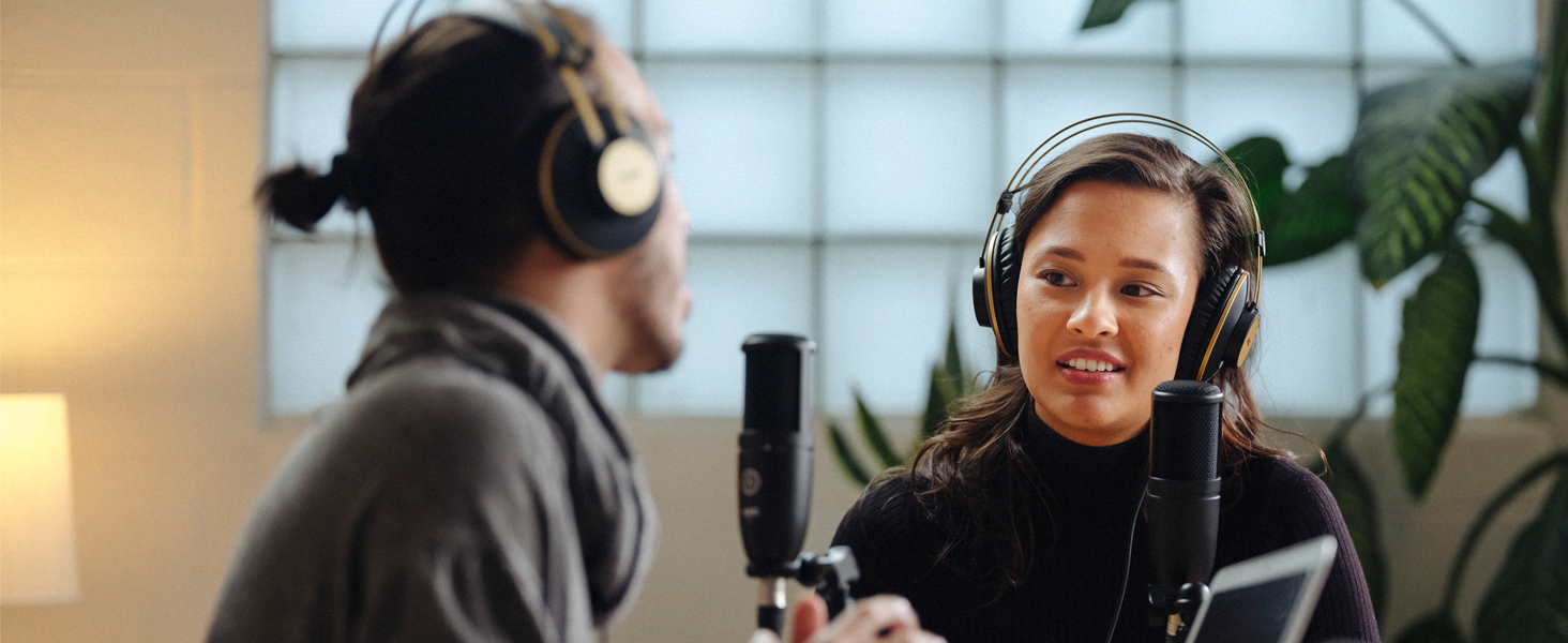 Мікрофон AKG P120 - студійний, велика мембрана, для запису, чорний