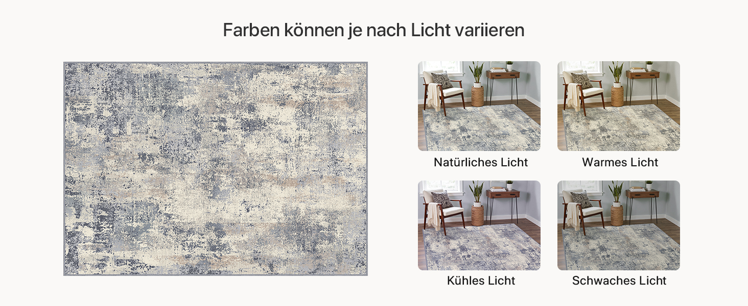 Килимок для вітальні BEIMO, абстрактний дизайн, короткий ворс, 120x170 см, антиковзаючі, для спальні, ванної, кухні, коридору, блакитний