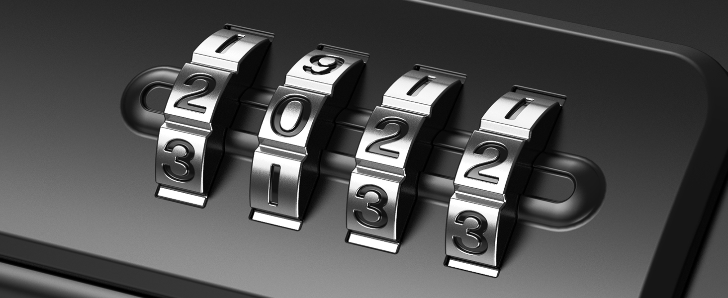 Сейф портативний з кодовим замком ORIA, вологостійкий, для відпочинку та офісу, чорний