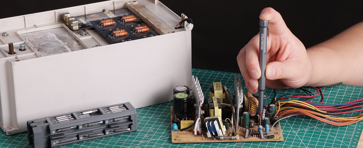 Набір викруток WORKPRO 60 в 1 для дрібної механіки, преміум-якість, з бітами Cr-V, для точного ремонту