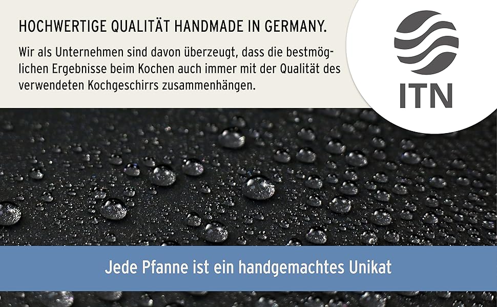 Гриль-сковорода індукційна 28x28 см, ручний огляд якості (Німеччина) | Для всіх типів плит | Знімний руків'я | Рівномірний нагрів | Легке очищення