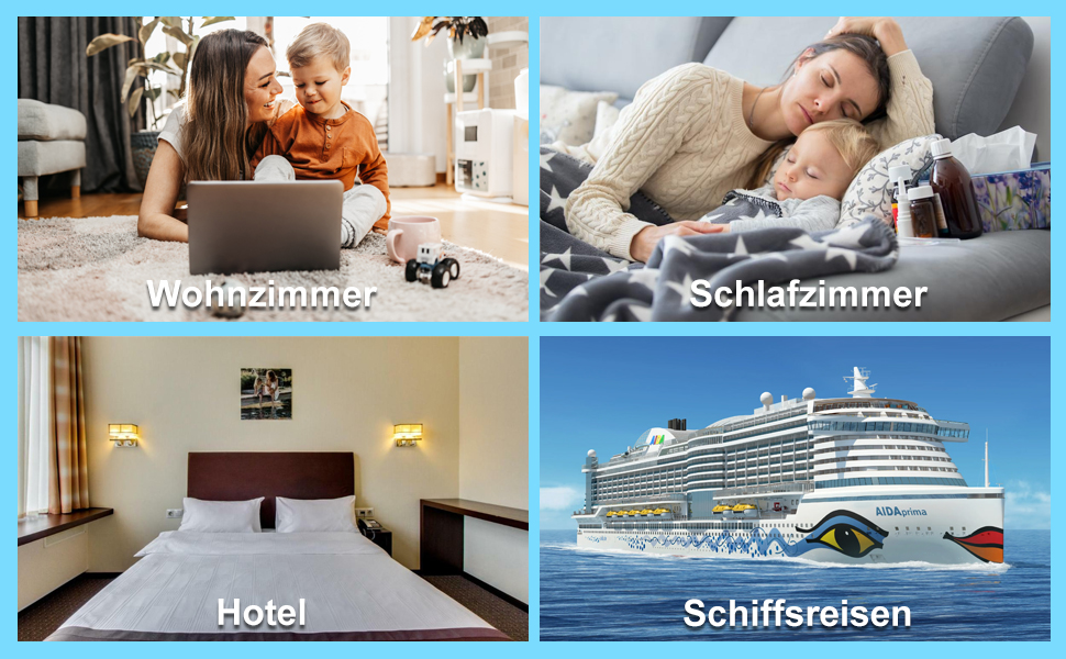 Зарядний пристрій USB багатопортовий 6 портів 25W/50W для iPhone, Samsung, LG, Huawei (Чорний/Рожевий)