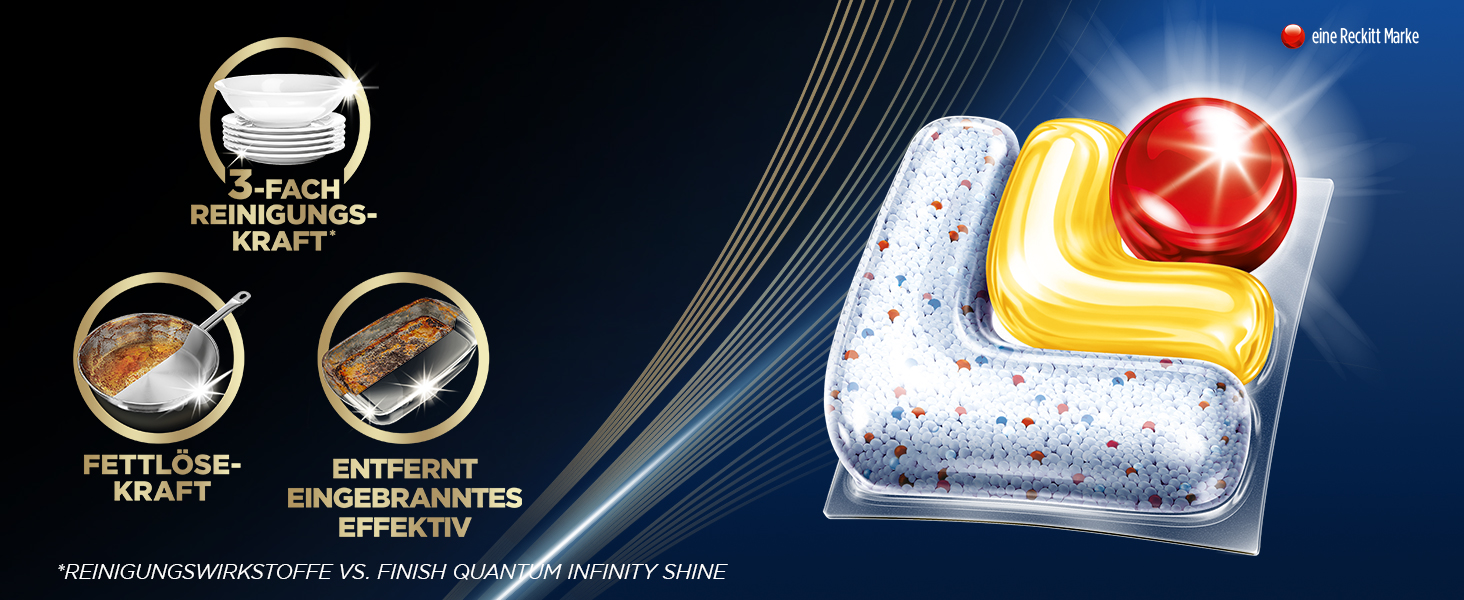 Таблетки для посудомийних машин Finish Ultimate Plus Infinity Shine Citrus, 105 шт