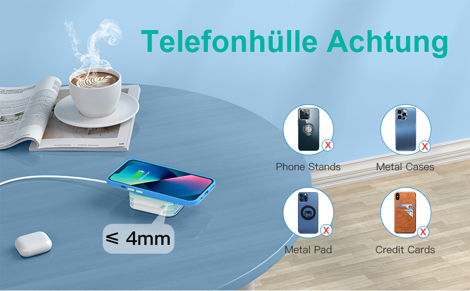 Зарядна станція 3-в-1 для подорожей: Apple Watch, iPhone, AirPods (зелена)