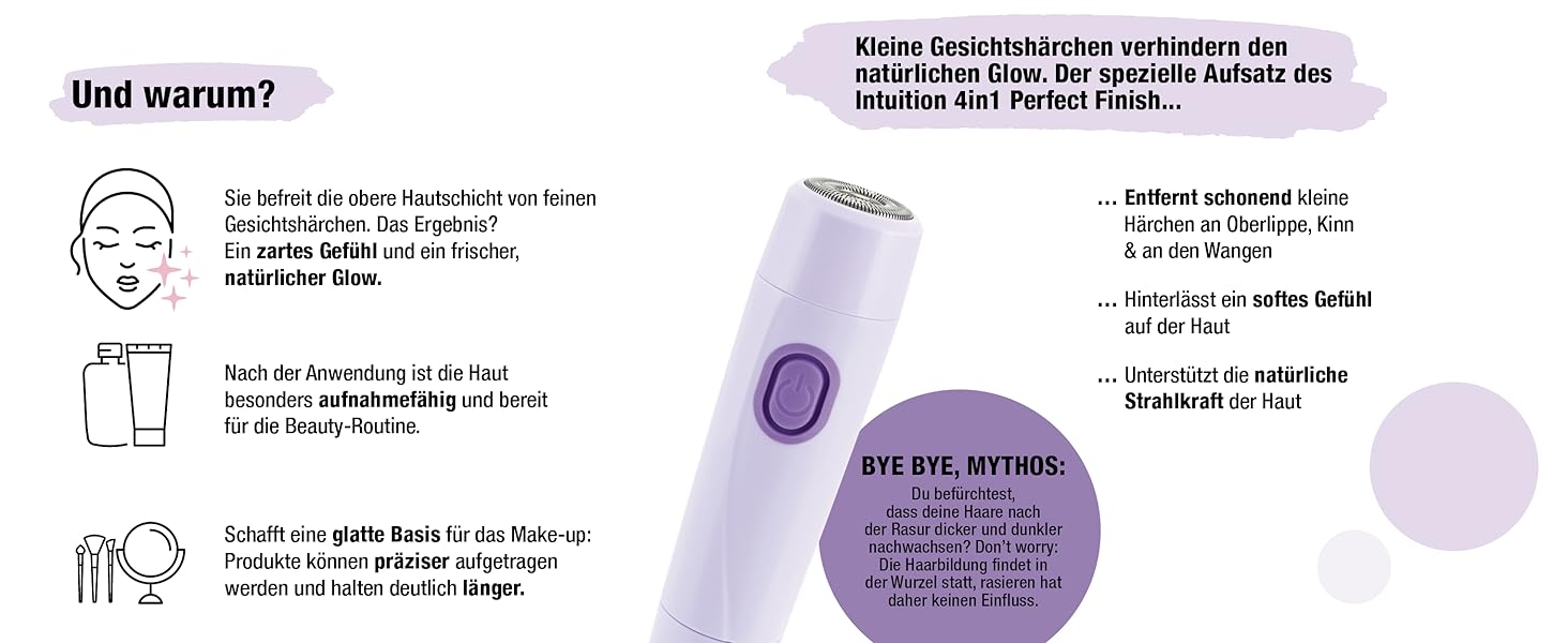 Електричний триммер Wilkinson Sword Intuition Perfect Finish 4-в-1 для тіла, бікіні, обличчя та брів (1 шт.)