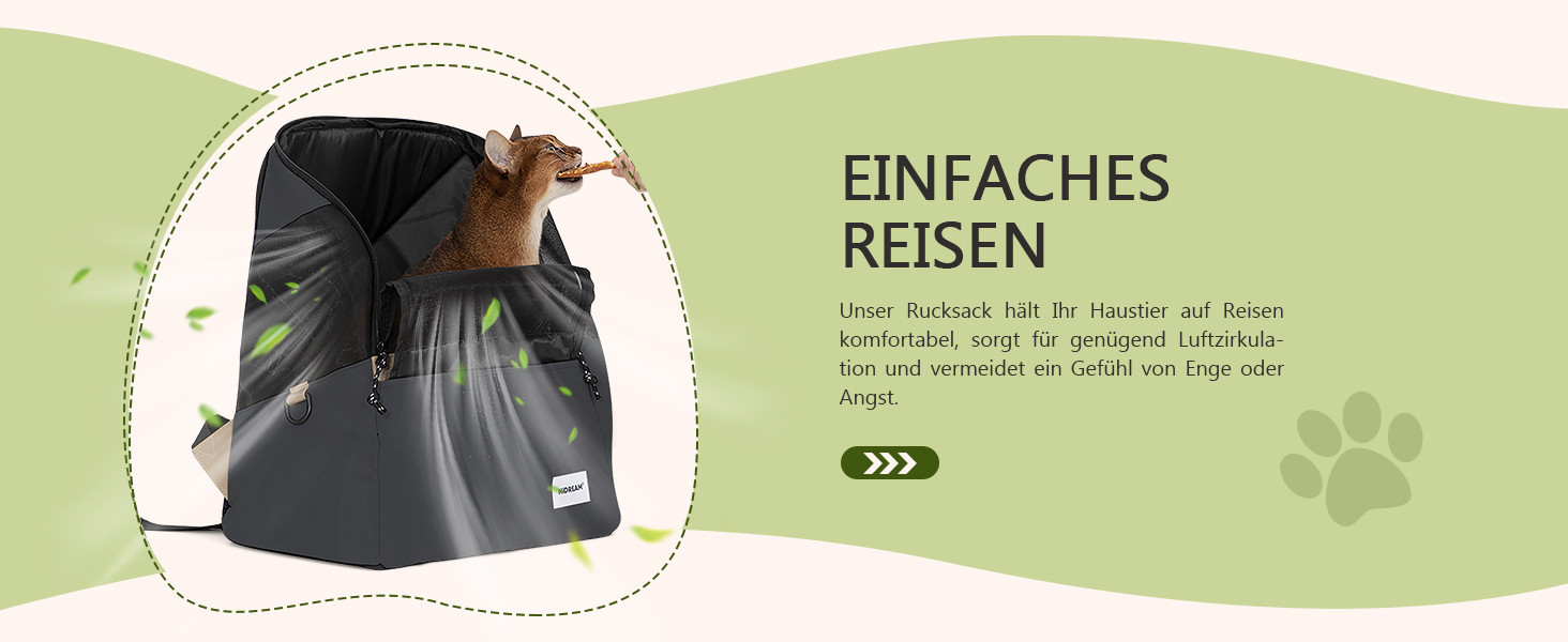 Рюкзак-переноска для тварин ALLSOPETS: для котів та маленьких собак. Зручний, дихаючий, для подорожей, кемпінгу, прогулянок. Бежевий колір