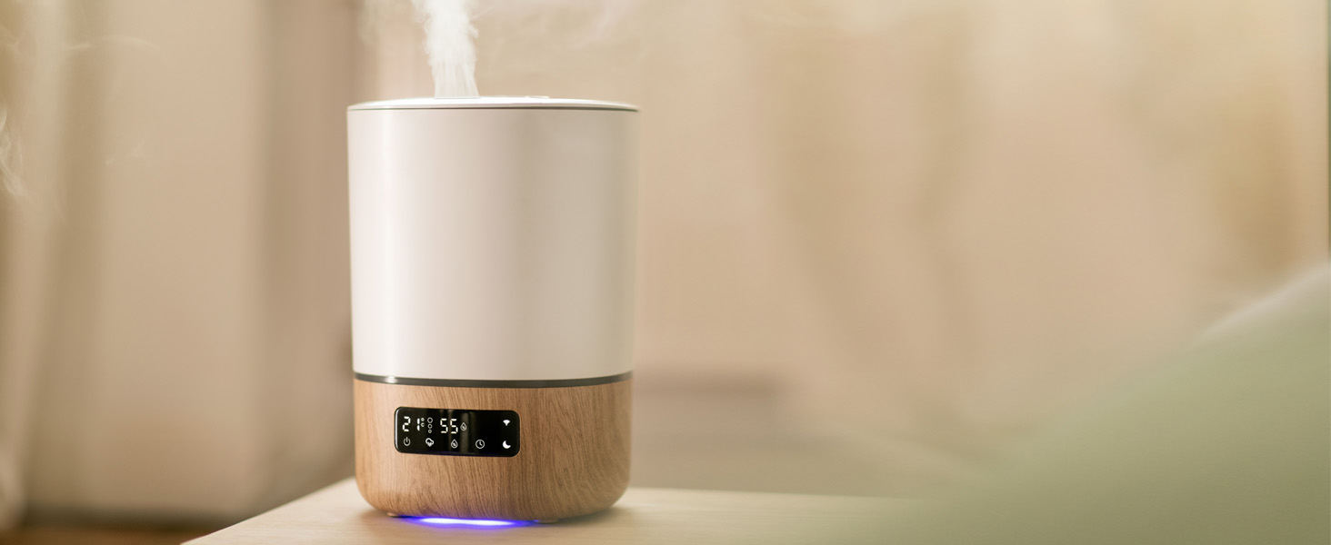Зволожувач повітря Maxi-Cosi Breathe для дітей, розумний дитячий зволожувач, дитячий небулайзер з маслом, сумісний з Alexa та Google Assistant