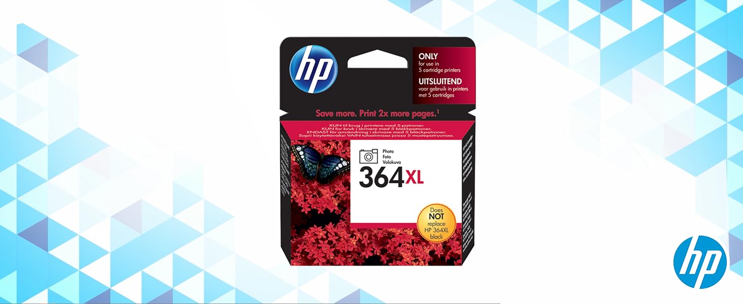 Оригінальний картридж HP 364 чорний (Photo Black), підвищена ємність (XL), стандартний, одиничний
