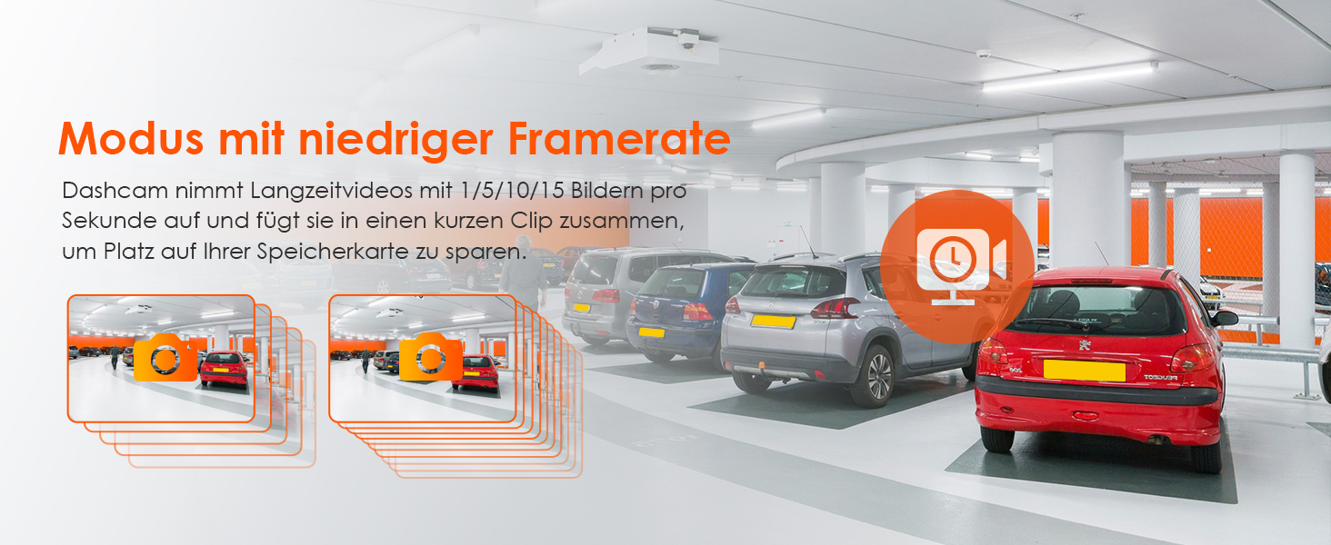 VANTRUE E1 Lite Mini Dashcam: відеореєстратор для авто з WiFi, 1080P HDR, 30fps, GPS, G-Sensor, нічне бачення, паркувальний режим, 160°