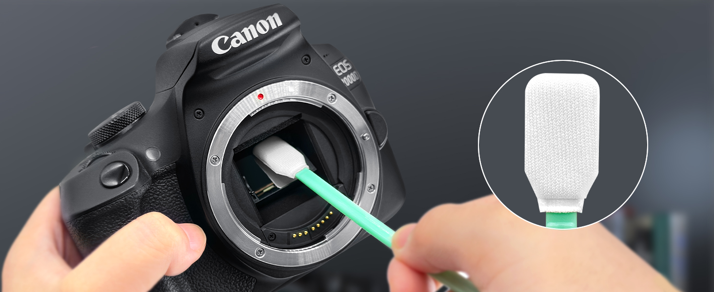 Набір для чищення камери: об'єктив, сенсор, корпус (Canon, Sony, Nikon, Pentax)