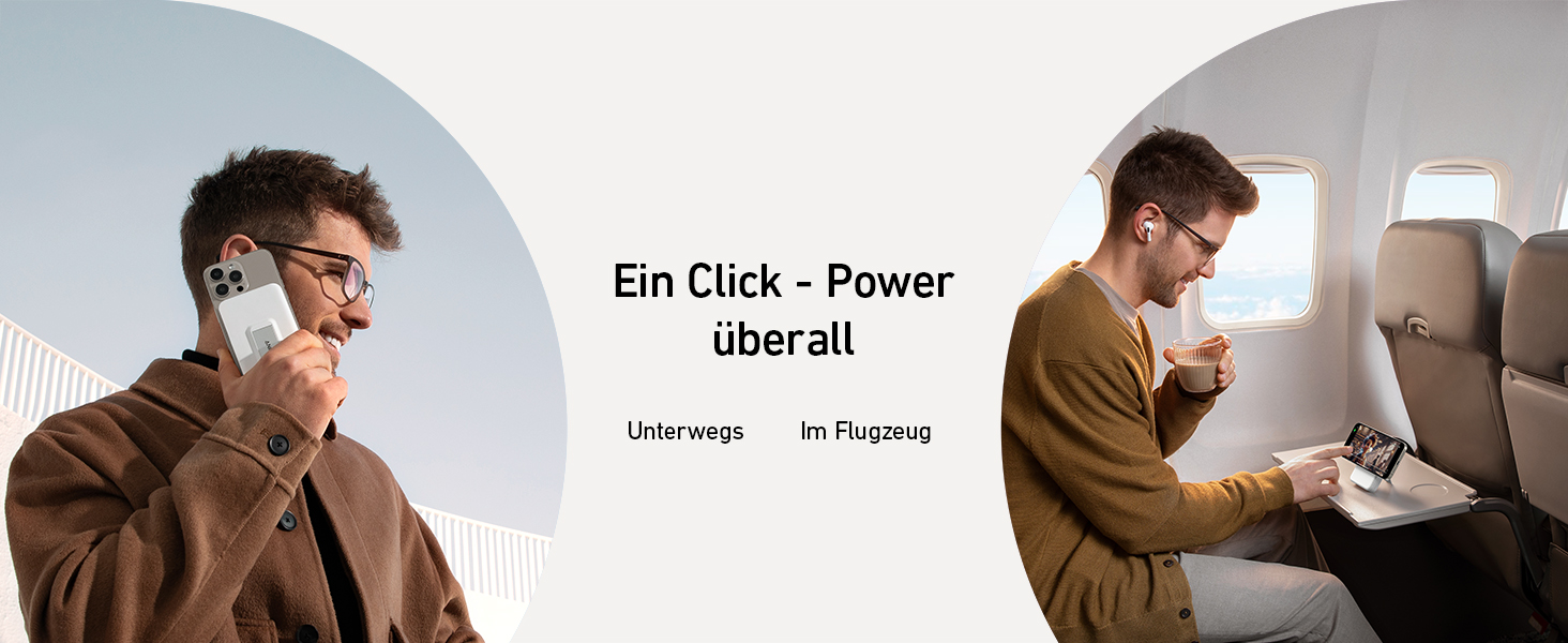 Powerbank Anker MagGo: 10000mAh, Qi2, 15W, MagSafe, USB-C, з дисплеєм та підставкою