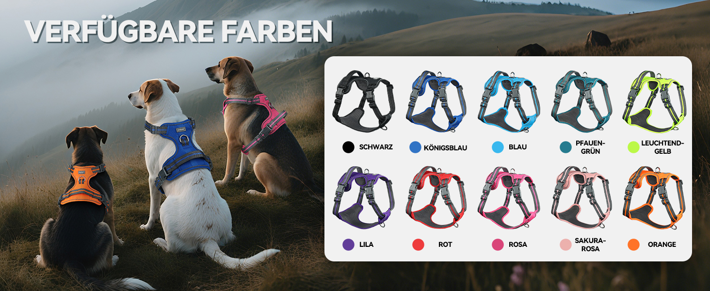 Шлейка для собак VIVAGLORY Easewalk, анти-тяга, для тренувань та прогулянок, з ручкою, анти-тяга для цуценят, XS, фіолетовий (25-51 см окружність грудної клітки)