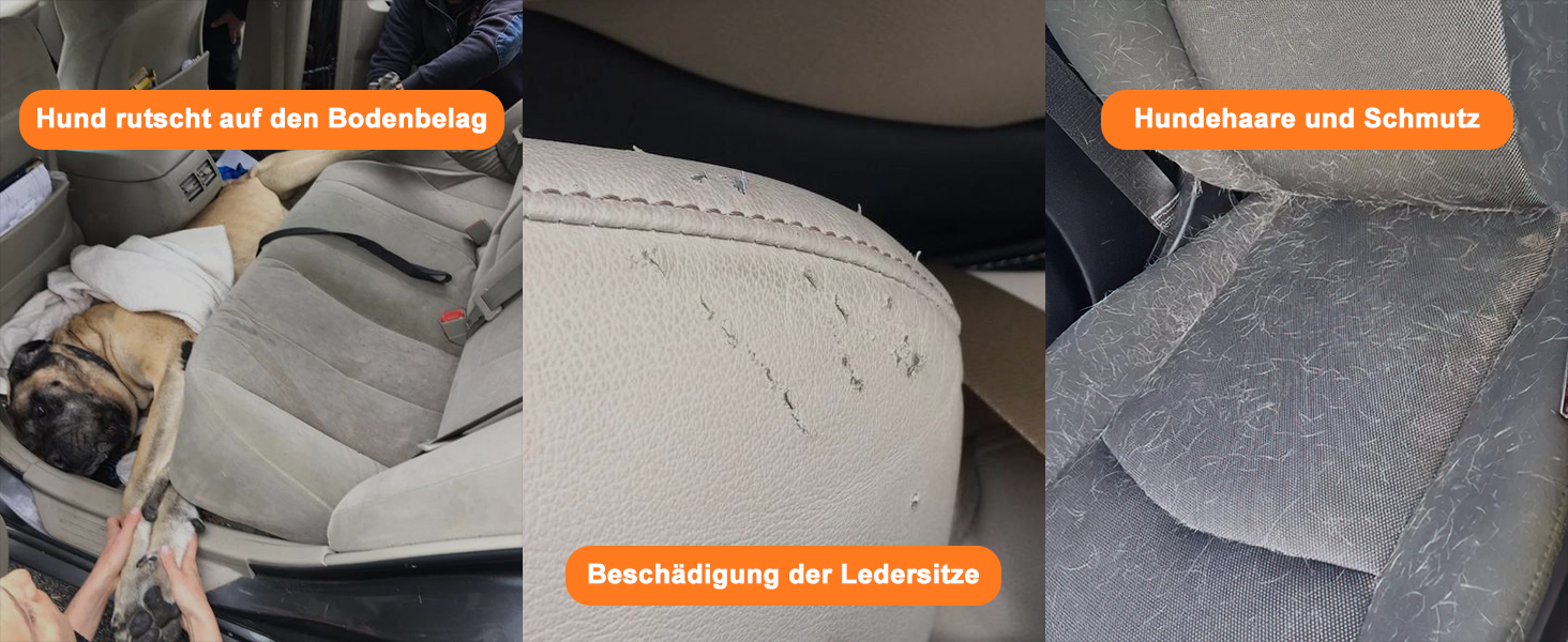 Накидка для собак у машину JOEJOY, захист заднього сидіння, водовідштовхувальна, стійка до подряпин, з кріпленням для безпеки, нова модель