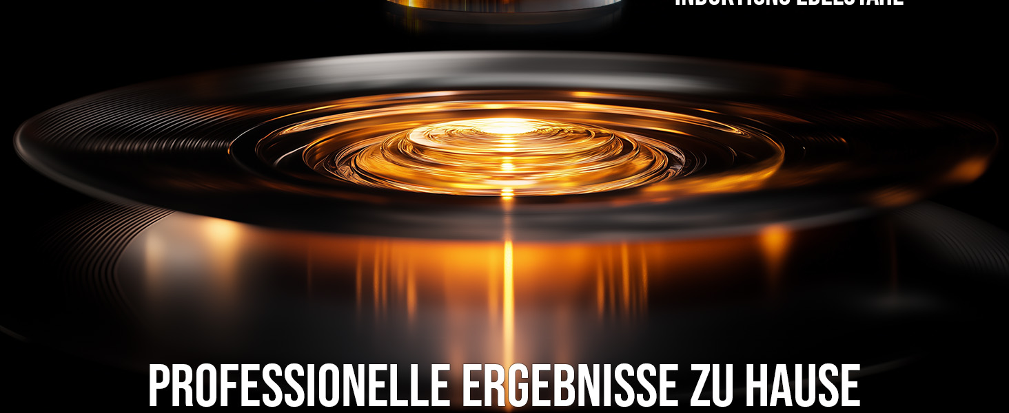 Набір сковорідок з нержавіючої сталі для всіх типів плит 20см та 28см з антипригарним покриттям - 10 років гарантії, ергономічні ручки, рівномірний розподіл тепла, придатні для миття в посудомийній машині та використання в духовці - Набір сковорідок 28см+20см