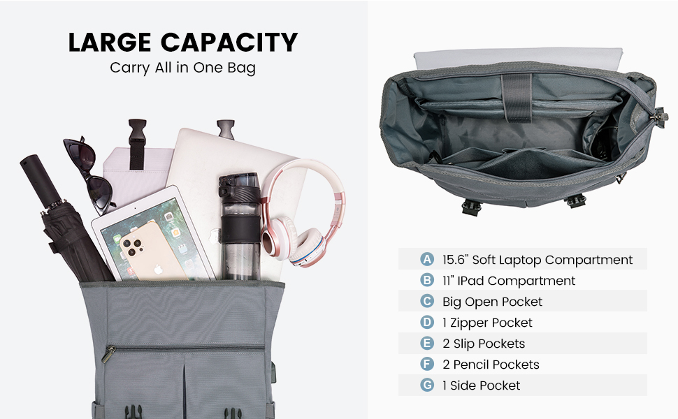 LOVEVOOK Рюкзак для жінок Елегантний 15.6