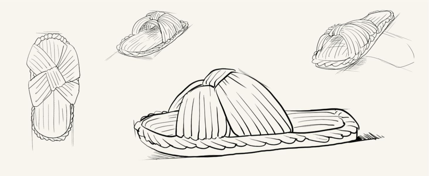 Чантому Хаусшухе для жінок: домашні тапочки з меморі-піною, зручні, з відкритим носком, ковдраний велюр, антиковзаючі, для дому, спальні, ванної кімнати, розмір 39/40 EU, бежеві