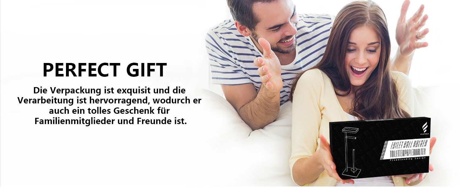 Підставка для туалетного паперу настільна з боксом для вологих серветок, з нержавіючої сталі, чорна матова