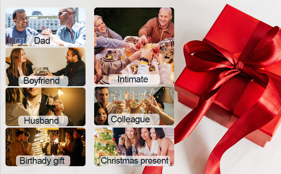 Набір для віскі з кубиків льоду з нержавіючої сталі – 6 шт. – Whiskey Steine, подарунок для чоловіків, охолоджуючі камені для віскі, горілки, джину, вина