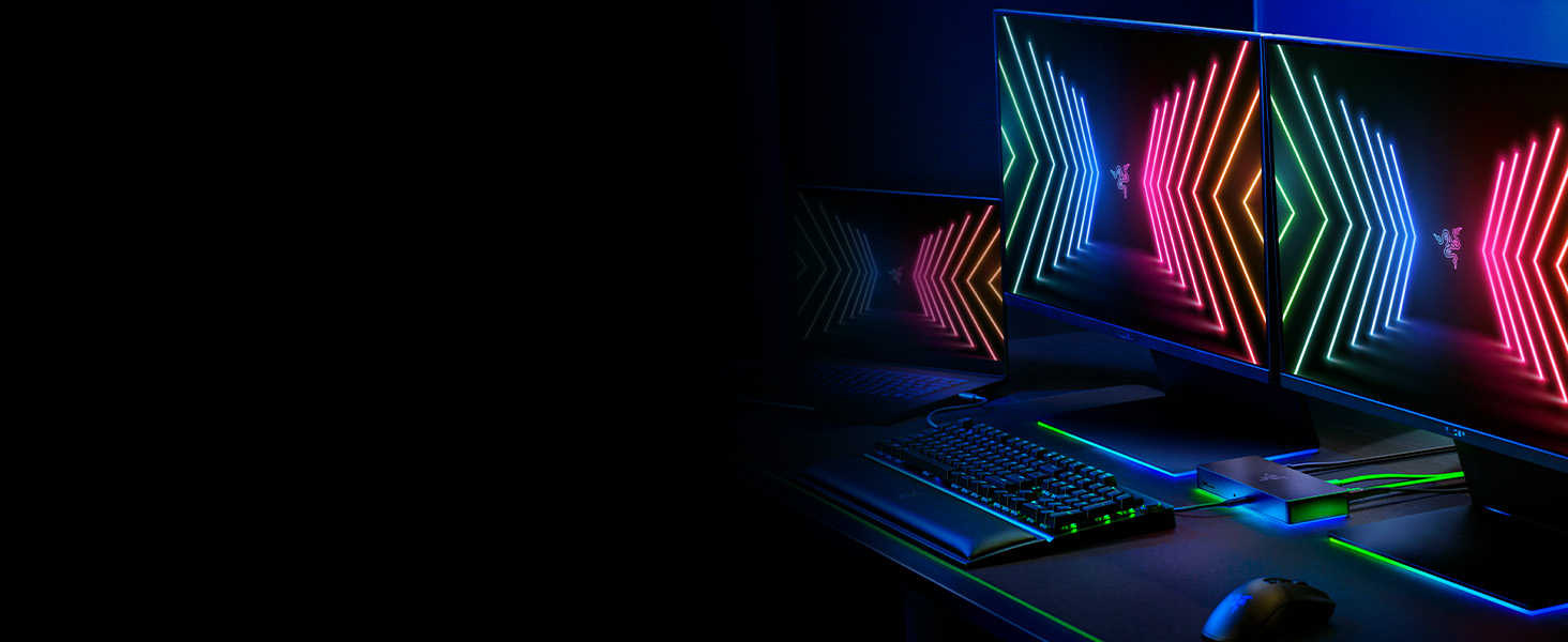 Підставка для ноутбука Razer Adjustable - Регульована, для екранів до 18 дюймів, алюміній, вентиляція, білий/чорний