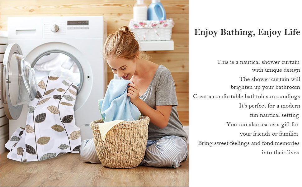 Штора для душу 180x180 см з квітами, антигрибкова, водонепроникна, поліестер, з кільцями (12 шт.)