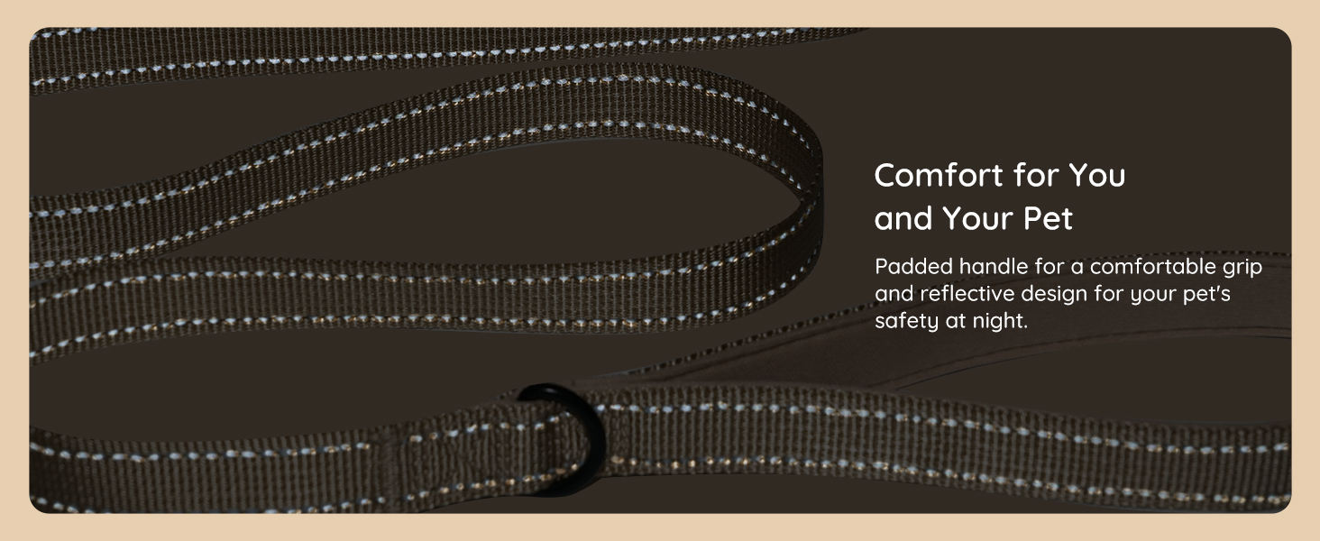 Шлейка для собак BELLA & PAL для маленьких собак з повідком, Step-in шлейка з Air Mesh, анти-тяга, світловідбиваюча, дихаюча, для цуценят, котяча шлейка, мокко, S (35-40 см обхват грудей)