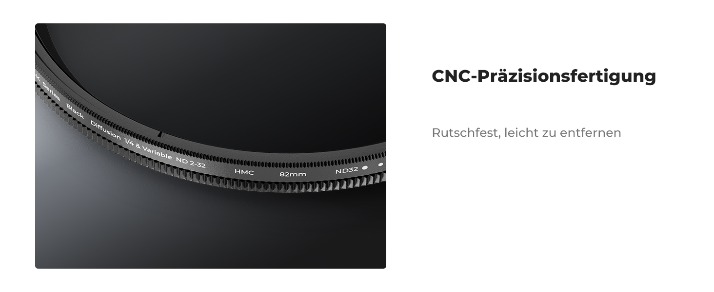 Фільтр K&F Concept 2-в-1 Black Mist 1/4 + ND2-ND32 49мм з нанопокриттям