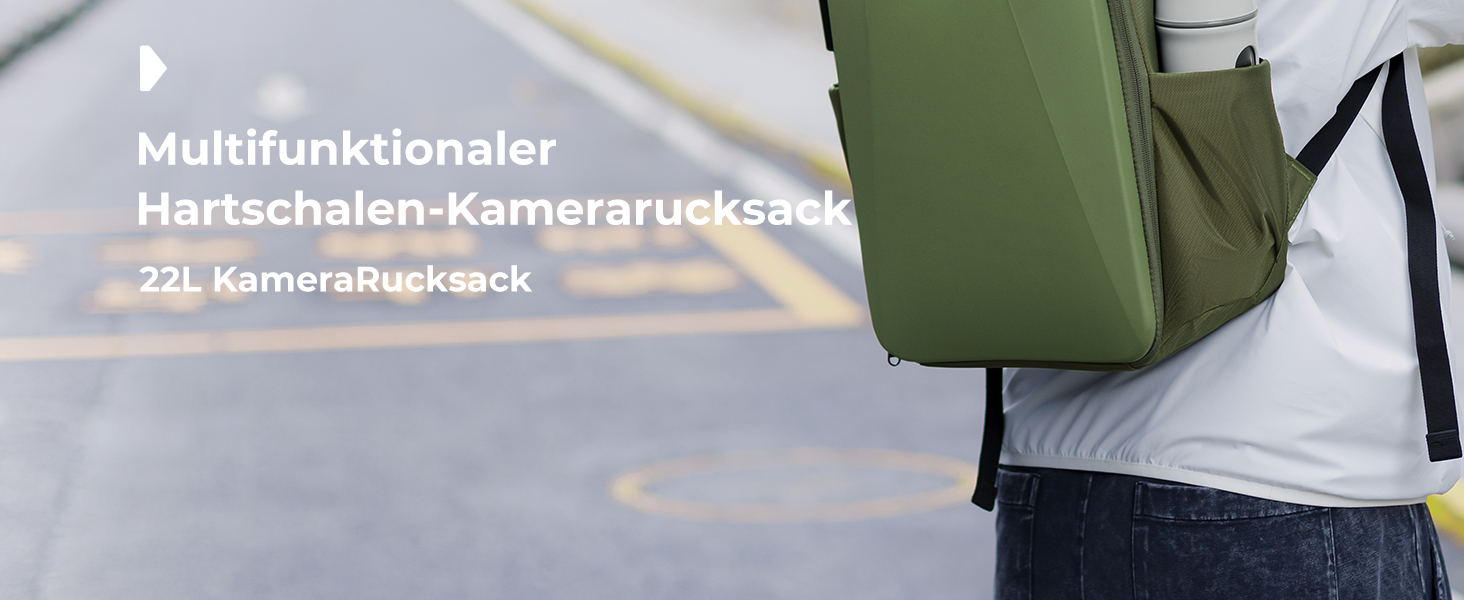 Рюкзак для камери K&F Concept з жорсткою оболонкою, відділенням для ноутбука 15.6